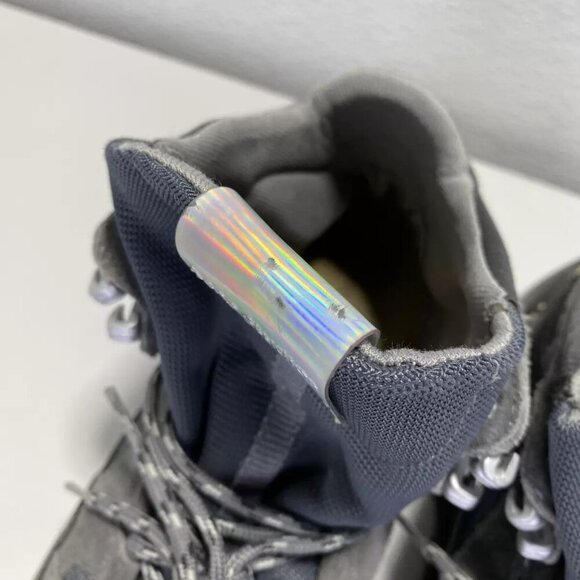 NEW ACNE STUDIOS Trekking Platform Mens Size 9 Mid Top Grey Comfort Suede Boot - Picture 8 of 12